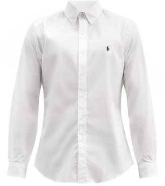 Polo Ralph Lauren Logo-embroidered Cotton Shirt - White