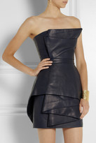 Thumbnail for your product : Balmain Leather mini dress