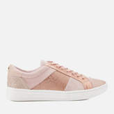 Thumbnail for your product : Dune Women's Egypt Leather Cupsole Trainers