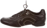 Thumbnail for your product : Ferragamo Leather Low-Top Sneakers