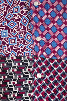 Thumbnail for your product : Pierre Louis Mascia Pierre-Louis Mascia Aloeuw Patchwork Shirt in Multi | FWRD