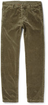 Thumbnail for your product : Massimo Alba Washed-Velvet Trousers