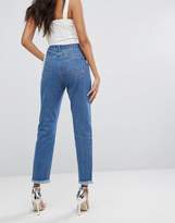 Thumbnail for your product : boohoo Pearl Embellished Boyfriend Jean