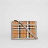 Thumbnail for your product : Burberry Small Vintage Check and Leather Crossbody Bag