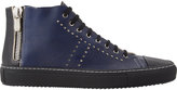 Thumbnail for your product : Rocco P. Two-Tone High-Top Sneakers