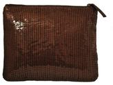 Thumbnail for your product : Winky Designs Brown Sequin Clutch
