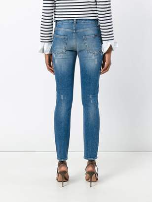 Dolce & Gabbana distressed skinny jeans