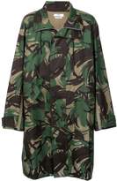 Thumbnail for your product : Cmmn Swdn camouflage print coat