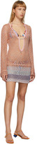 Thumbnail for your product : Emilio Pucci Multicolor Metallic Crochet Short Dress