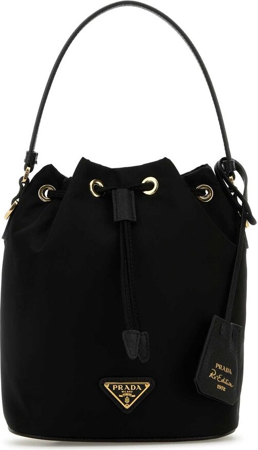 Prada Re-Edition 1978 Drawstring Mini Bucket Bag