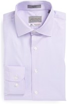 Thumbnail for your product : John W. Nordstrom Signature Signature Trim Fit Houndstooth Dress Shirt