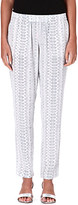 Thumbnail for your product : Joie Juliette printed silk trousers