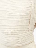 Thumbnail for your product : Isabel Marant Carola Sleeveless Quilted-cotton Top - Ivory