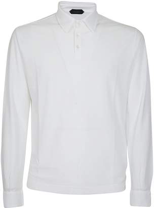 Zanone Long Sleeve Polo Shirt