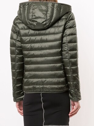 Save The Duck Light Hooded Quilted Jacket