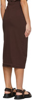 Thumbnail for your product : MAX MARA LEISURE Burgundy Scenico Skirt