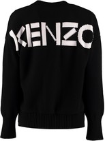 Thumbnail for your product : Kenzo Crew-neck Cotton Blend Sweater