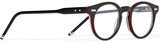 Thumbnail for your product : Thom Browne Round-Frame Acetate Optical Glasses
