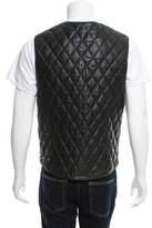 Thumbnail for your product : Chrome Hearts Quilted Leather Vest