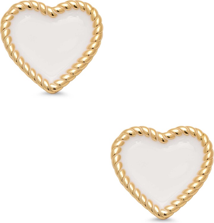 Lily Nily Kids' Heart Twist Stud Earrings