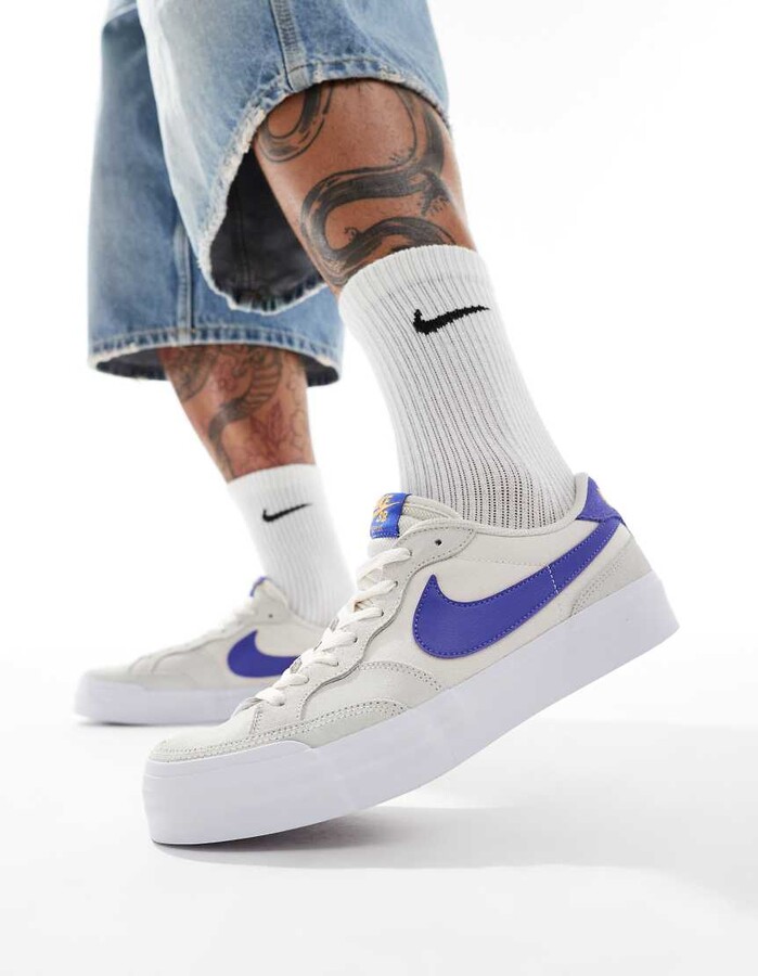 Nike SB Chron trainers in brown with gum sole ShopStyle