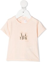 Thumbnail for your product : Chloé Children Sequin-Detailed Embroidered T-Shirt
