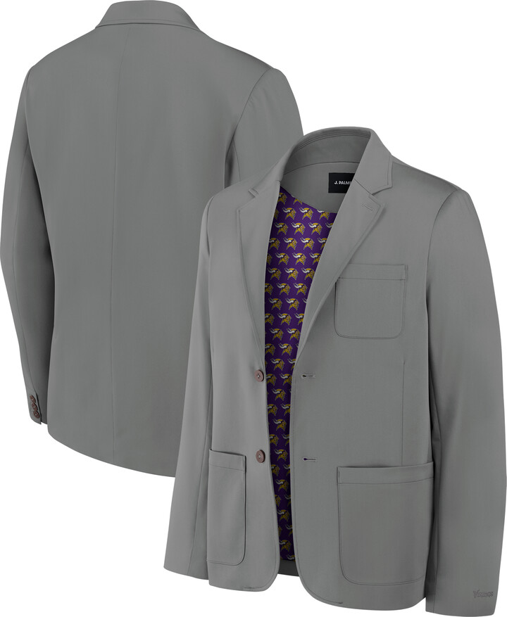 Men's J. Palmer Graphite Minnesota Vikings Man-In-Motion Blazer