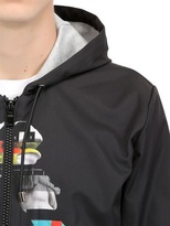 Thumbnail for your product : Frankie Morello Printed Techno Canvas Windbreaker Jacket