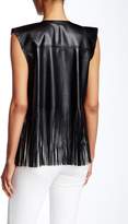 Thumbnail for your product : Insight Faux Leather Fringe Vest