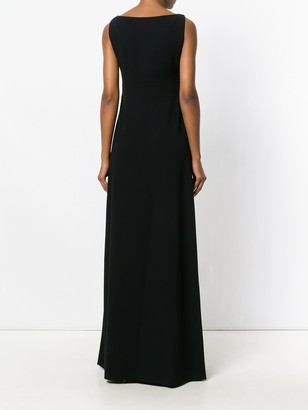 Boutique Moschino Embellished Neck Gown