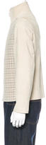Thumbnail for your product : Hermes Basketweave Suede Jacket