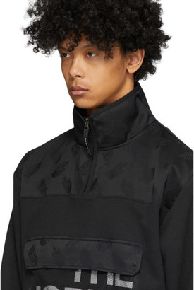 The North Face Black Graphic Collection Zip Pullover