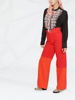 Thumbnail for your product : Forte Forte Woven-Bib Long-Sleeved Shirt