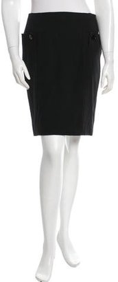 Valentino Wool Mini Skirt