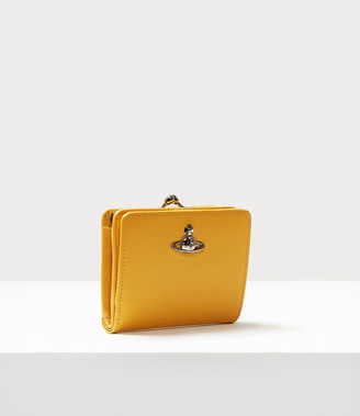 Vivienne Westwood Pimlico Wallet With Frame Pocket Yellow