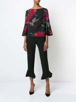 Thumbnail for your product : Trina Turk cropped frill trousers