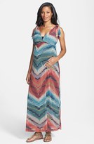 Thumbnail for your product : Japanese Weekend Mesh Maxi Nursing Dress