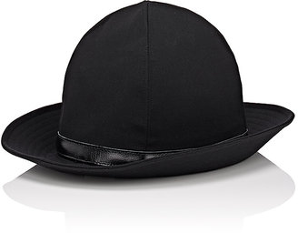 Yohji Yamamoto Men's Wide-Brim Bowler Hat