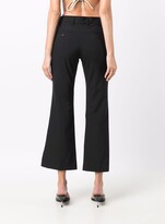 Thumbnail for your product : AMI Paris Short Flared Trousers