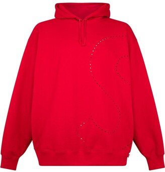 Supreme laser cut 'S' logo hoodie