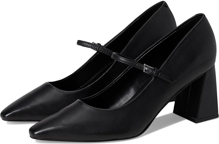 Calvin Klein Naprina Women's Shoes Black Leather : 6 M