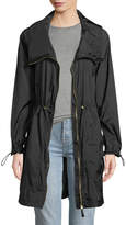 Thumbnail for your product : Mackage Ellia Packable Long Rain Coat w/ Removable Hood