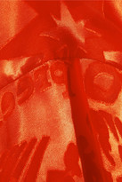 Thumbnail for your product : Preen by Thornton Bregazzi Naboo cutout devoré-satin dress