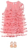 Thumbnail for your product : Marc Jacobs Satin-trimmed tulle dress