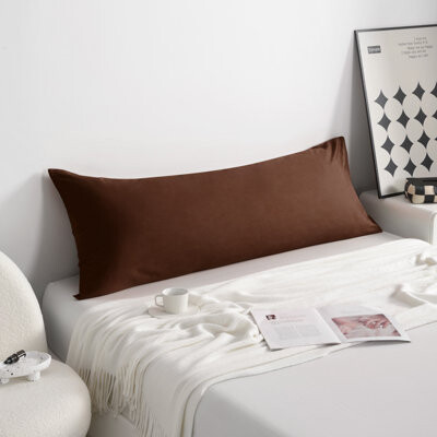 NTBAY 1 PC Body Pillowcase, Cotton Pillowcase, Envelope Closure, 20x54inches