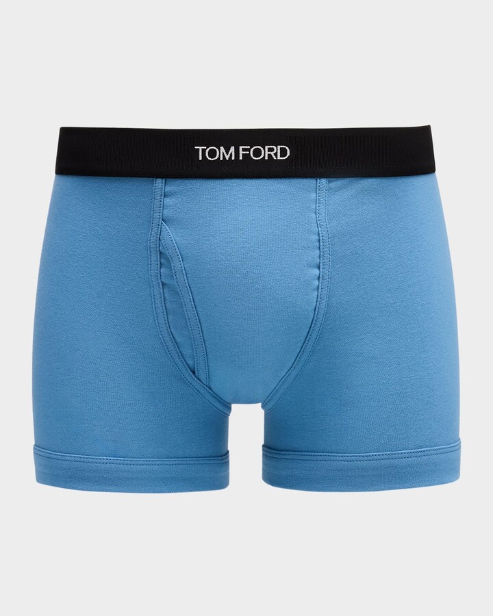 Logo-Trim Boxer Briefs