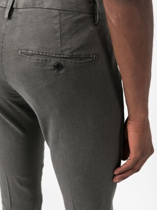 Dondup Pressed-Crease Slim-Cut Trousers