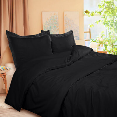 Royale Linens Microfiber Duvet Cover Set