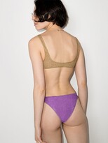 Thumbnail for your product : Oseree Lurex Two-Tone Bikini Set