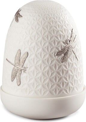Lladro Dragonflies Dome Table Lamp